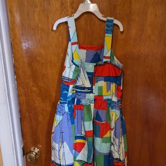 Polo Ralph Lauren Colorful Nautical Kids Dress - Picture 2 of 2